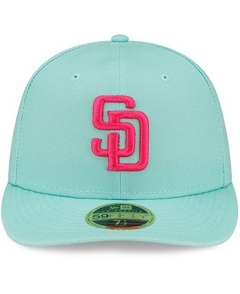 New Era Men's Mint San Diego Padres City Connect Low Profile 59FIFTY ...