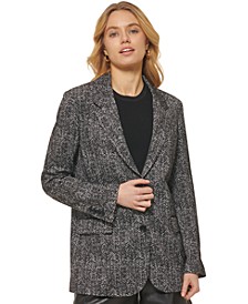 Button Front Tailored Jacket