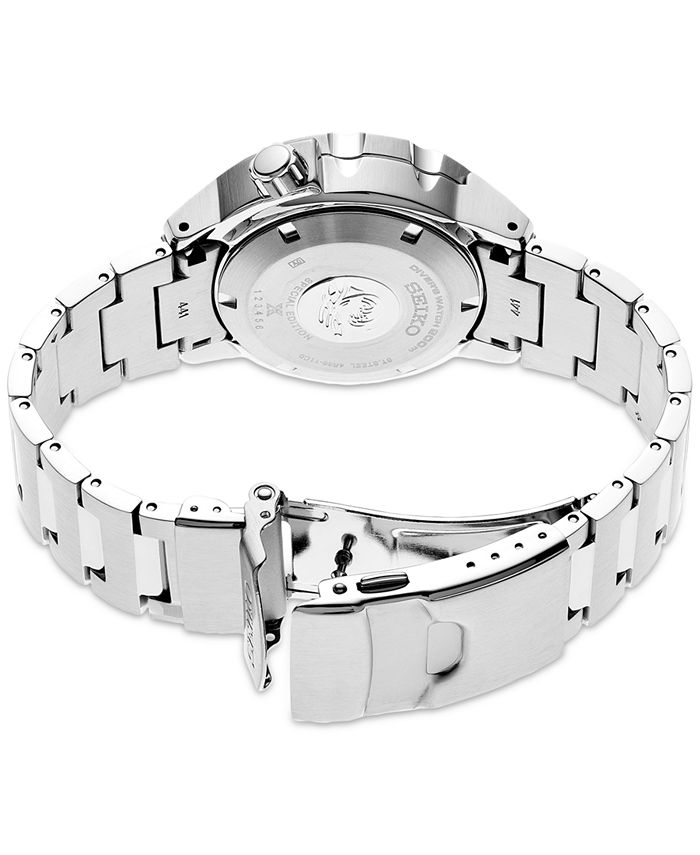 Seiko Men's Automatic Prospex Special Edition Stainless Steel Bracelet ...