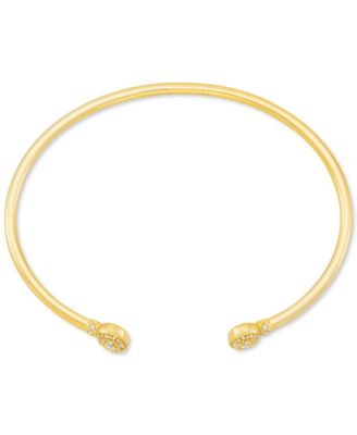 Gold-Tone Crystal Grayson Cuff Bracelet