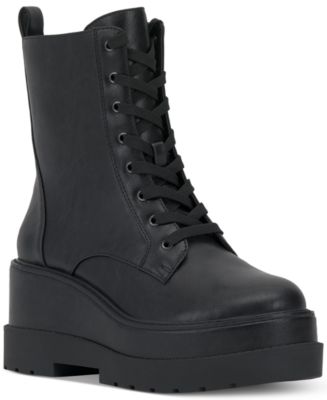 JESSICA SIMPSON*スタッズ*厚めソール*コンバットブーツ/Imelda Jessica Simpson Women's Imelda Platform Combat Booties - Macy's