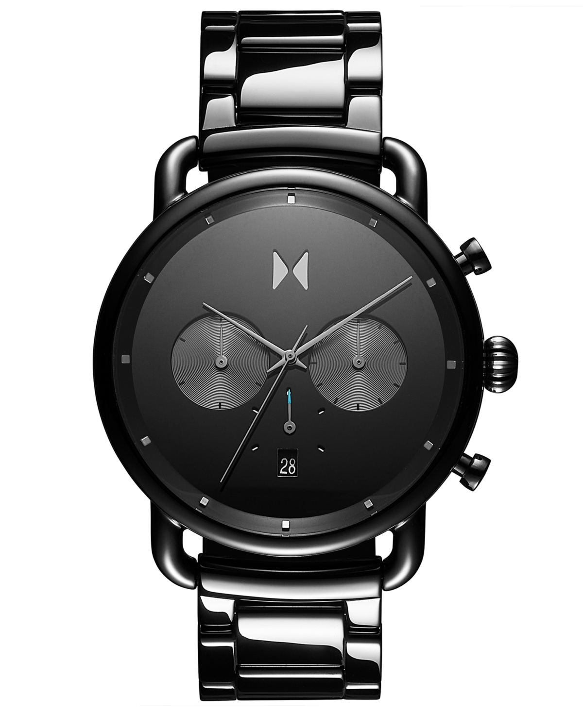 Mvmt Men's Blacktop Ceramic & Stainless Steel Chronograph Watch In Grey