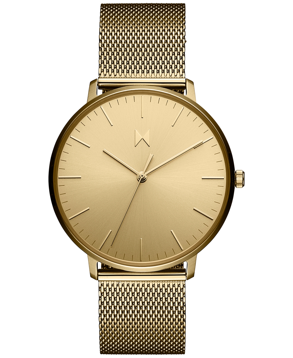 Men's Legacy Slim Gold-Tone Mesh Bracelet Watch 42mm - Gold