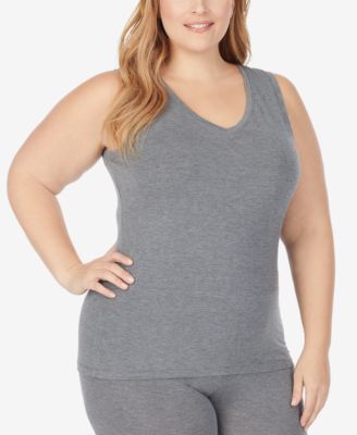 Plus Size Softwear with Stretch Reversible Tank Top