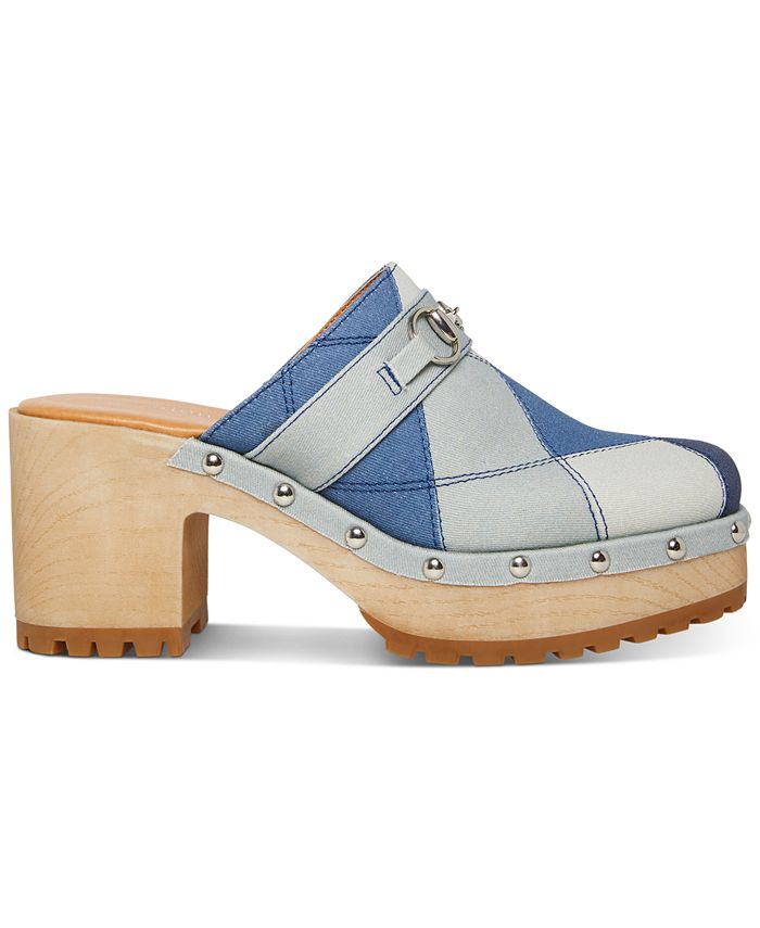 Madden Girl Women's Singrid Patchwork Platform Clogs & Reviews Mules