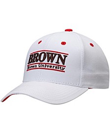 Men's The White Brown Bears Classic Bar Structured Adjustable Hat