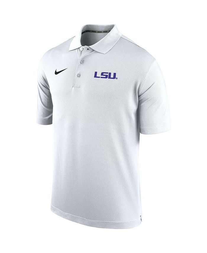 White lsu polo Clearance