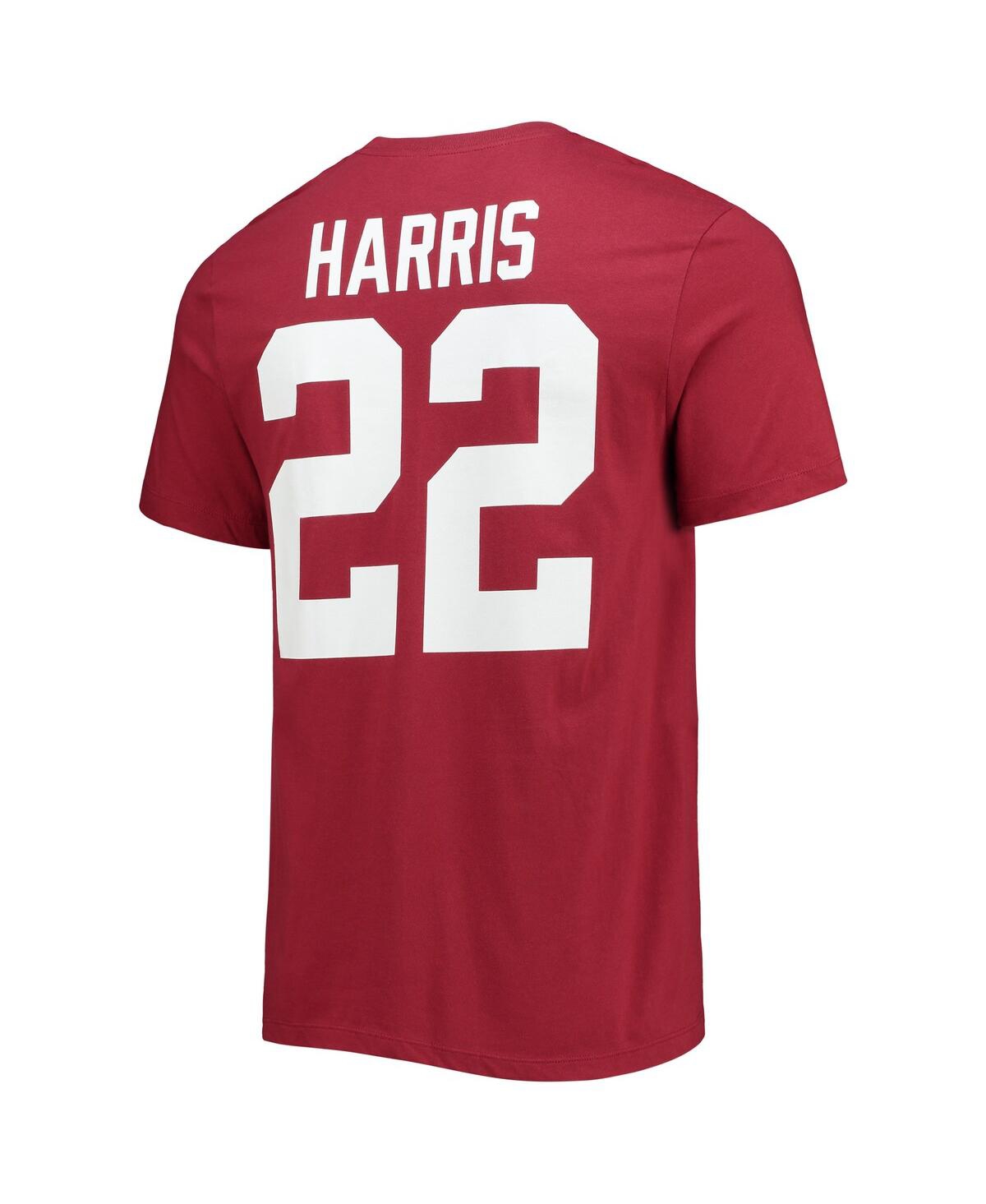 Men's Nike Najee HarrisAlabamaTide Alumni Name and Number Team T-shirt - Crimson