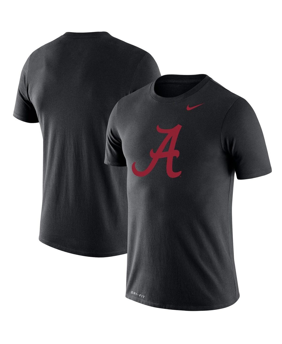 Men's Nike Black Alabama Crimson Tide School Logo Legend Performance T-shirt