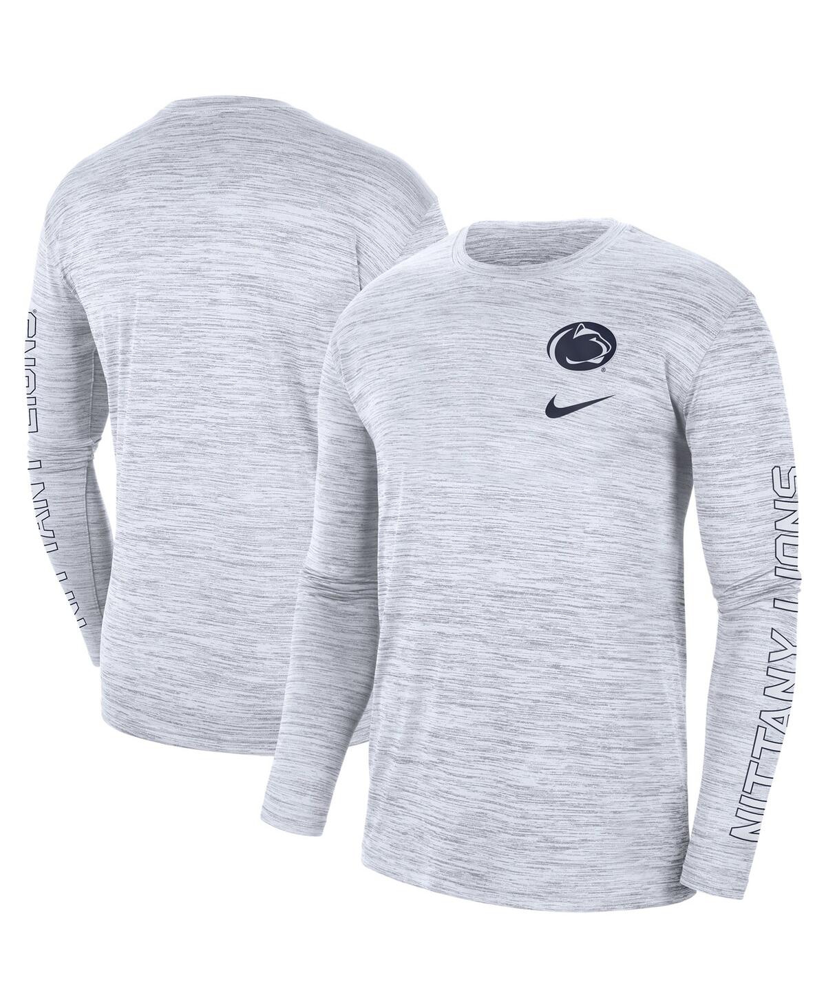 Men's Nike White Penn State Nittany Lions Velocity Legend Team Performance Long Sleeve T-shirt