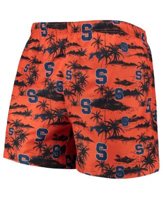 Men's Orange Syracuse Orange Island Palm Swim Trunks