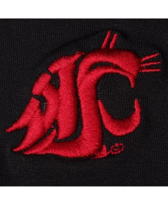 Women's Black Washington State Cougars Fleece Leggings