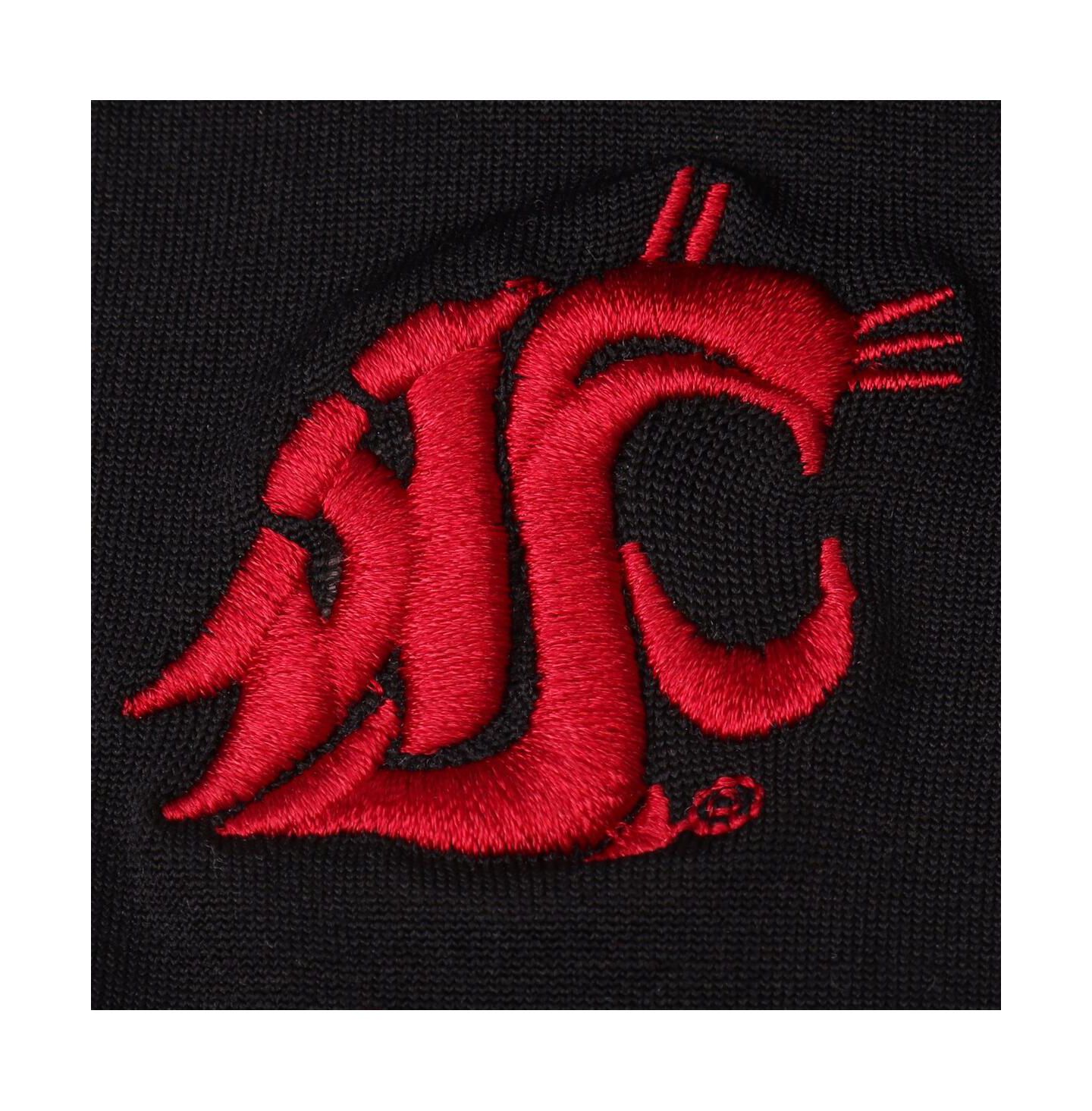 Женские леггинсы ZooZatz Black Washington State Cougars Fleece — фото 3