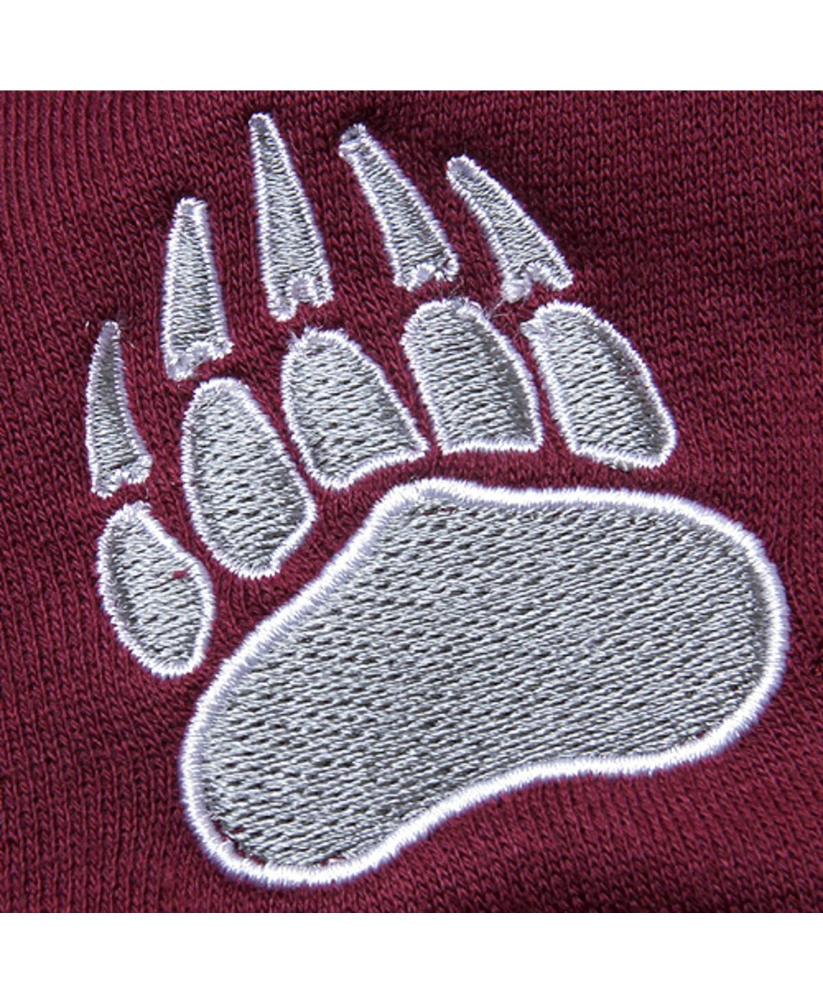 Women's Stadium AthleticMontana Grizzlies Arched Name Full-Zip Hoodie - Maroon