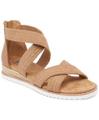 Skechers Women's Bobs Desert Kiss - Desert Nights Slip-on Strappy ...