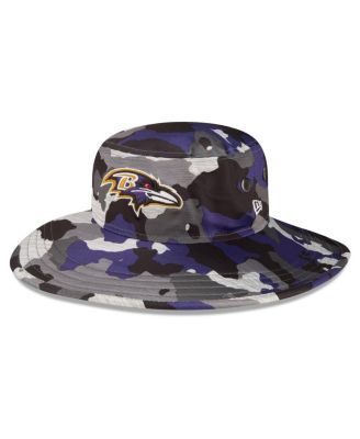 Men s New Era Camo Baltimore Ravens 2022 NFL Training Camp Official Panama Bucket Hat Macy s