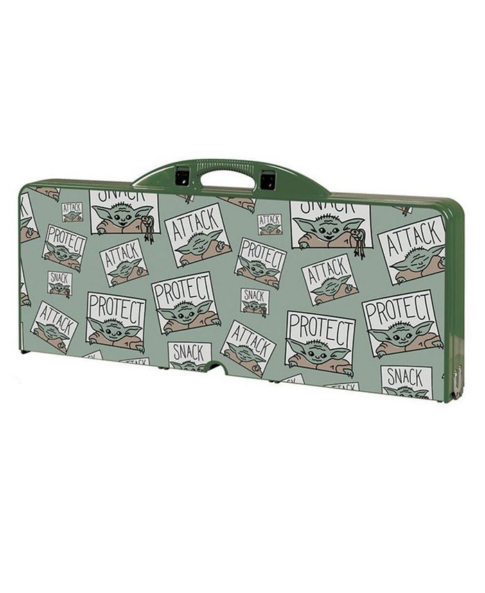 Oniva Mandalorian The Child Picnic Table Portable Folding Table with Seats Macy's