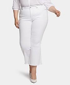 Plus Size Ava Flared Ankle Jeans