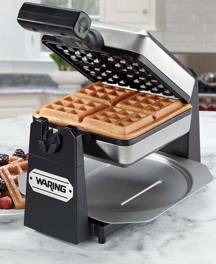 Waring Pro WMK250 Square Belgian Waffle Maker Macy