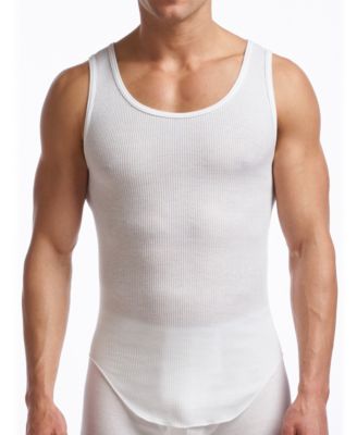Men's Supreme Cotton Blend Tank Undershirts, Pack of 2