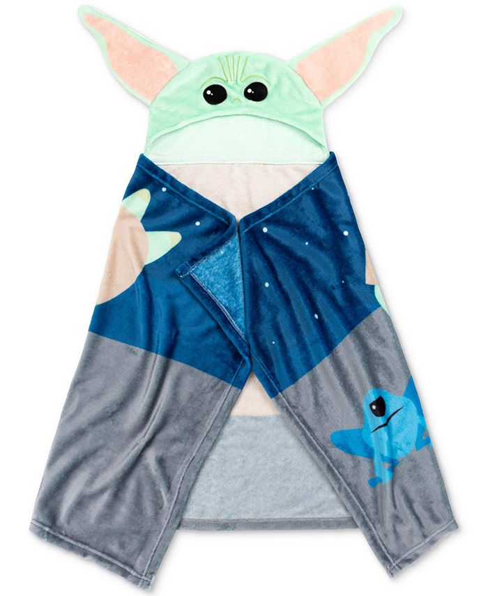 Disney CLOSEOUT! Baby Yoda Hooded Throw Macy's