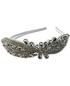 Silver-Tone Embellished Stone Headband, Created for Macy's