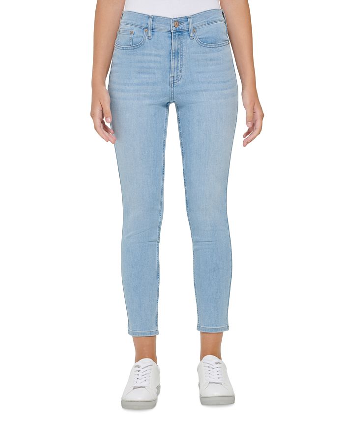 Bare Denim Women Casual Mid Rise Skinny Blue Jeans - Selling Fast at