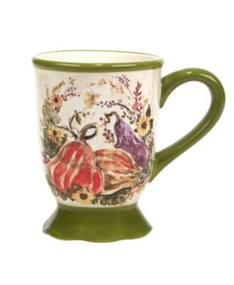 Harvest Morning Mugs Set, 4 Pieces