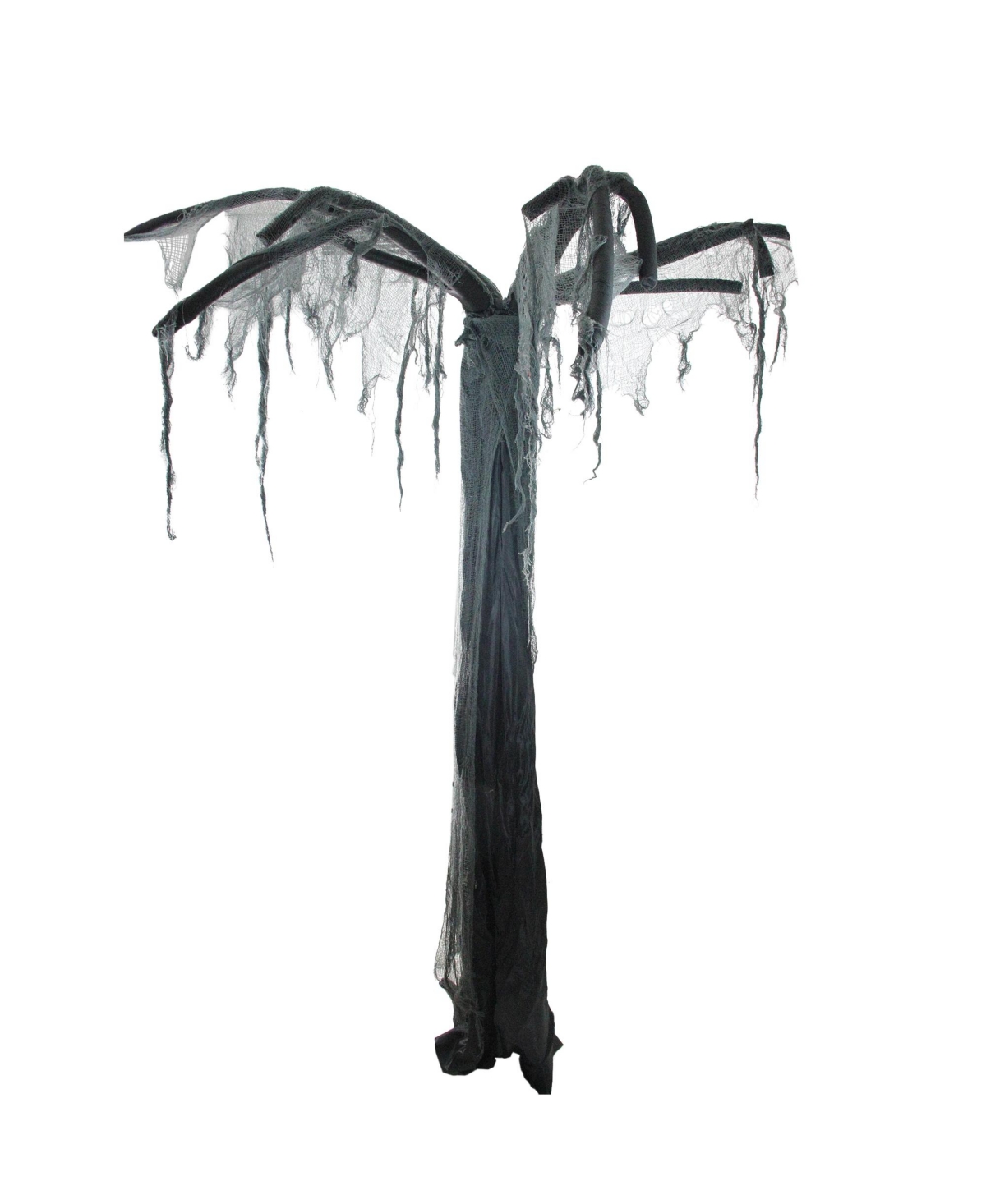 Northlight Spooky Standing Ghost Tree Halloween Decoration, 7.5' In Black