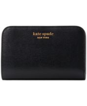 kate spade, Bags, Kate Spade Houndstooth Print Large Slim Bifold Wallet