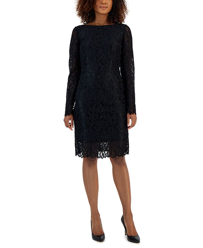 Donna karan online lace dress