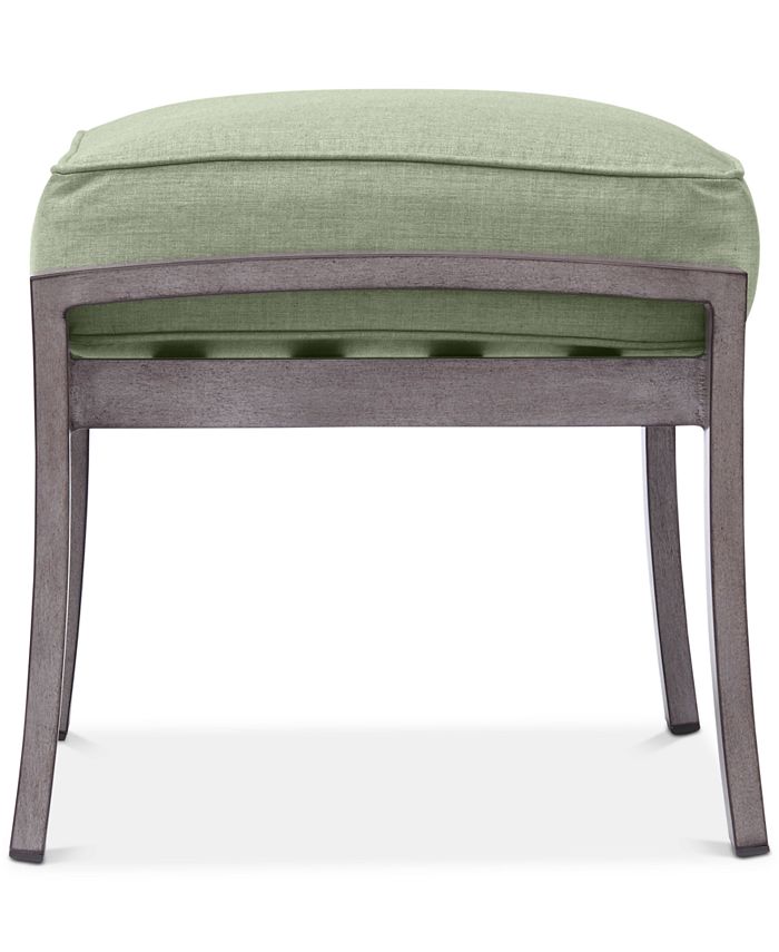 Agio Tara Aluminum Outdoor Ottoman, Created for Macy's Macy's