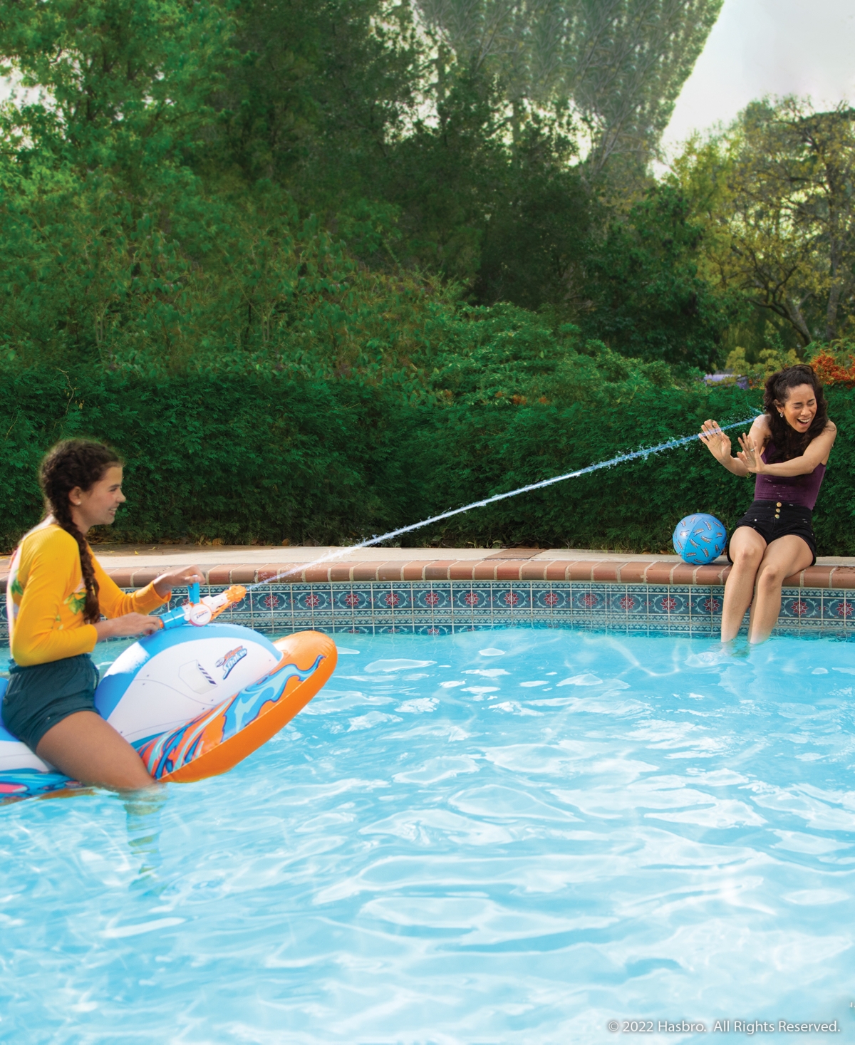 Shop Nerf Battle Boat Ride On Sub In Multicolor