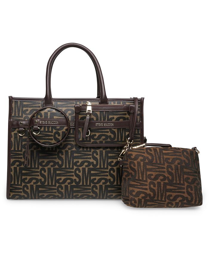 Steve Madden Women's Btile Tote Handbag and Removable - Macy's