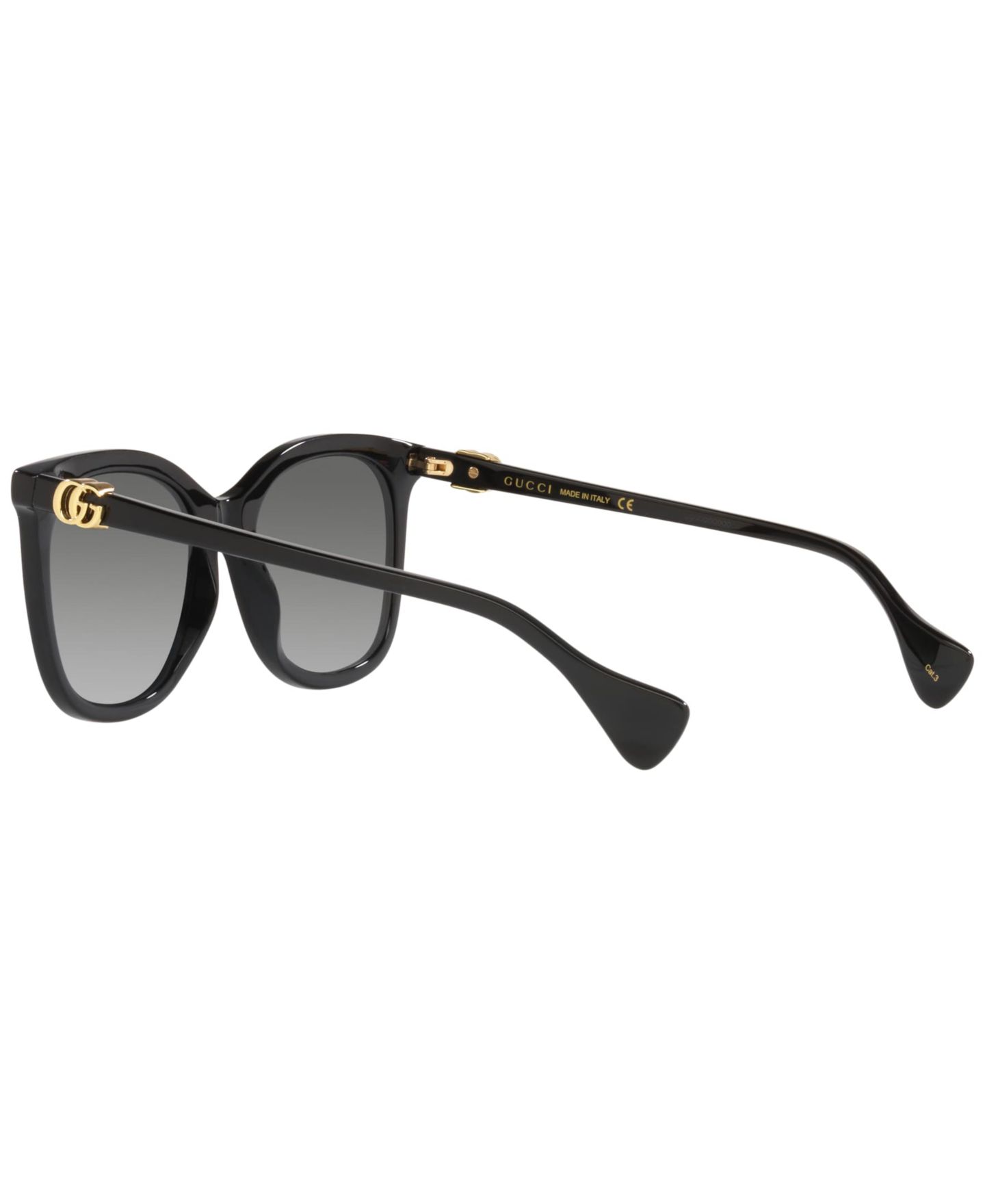 Женские солнцезащитные очки Gucci Sunglasses, GG1071S 55, цвет: Чёрный — фото 6