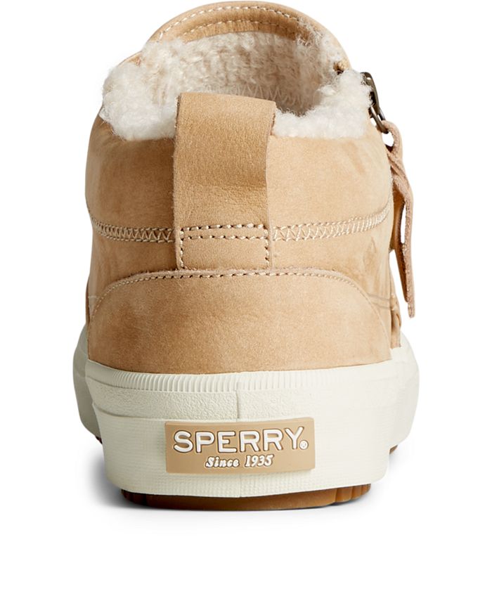 Sperry Women's Crest Lug Zip Cozy Sneakers In Gray | ModeSens