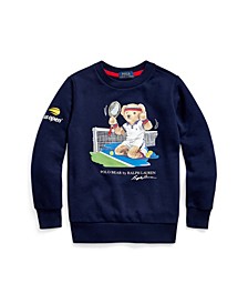 Little Boys US Open Polo Bear Fleece Sweatshirt
