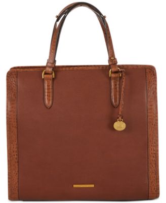 Brahmin - Tia Whiskey Albright Leather Tote
