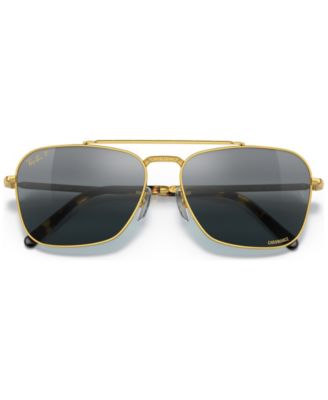 Unisex Polarized Sunglasses, RB3636 NEW CARAVAN 58