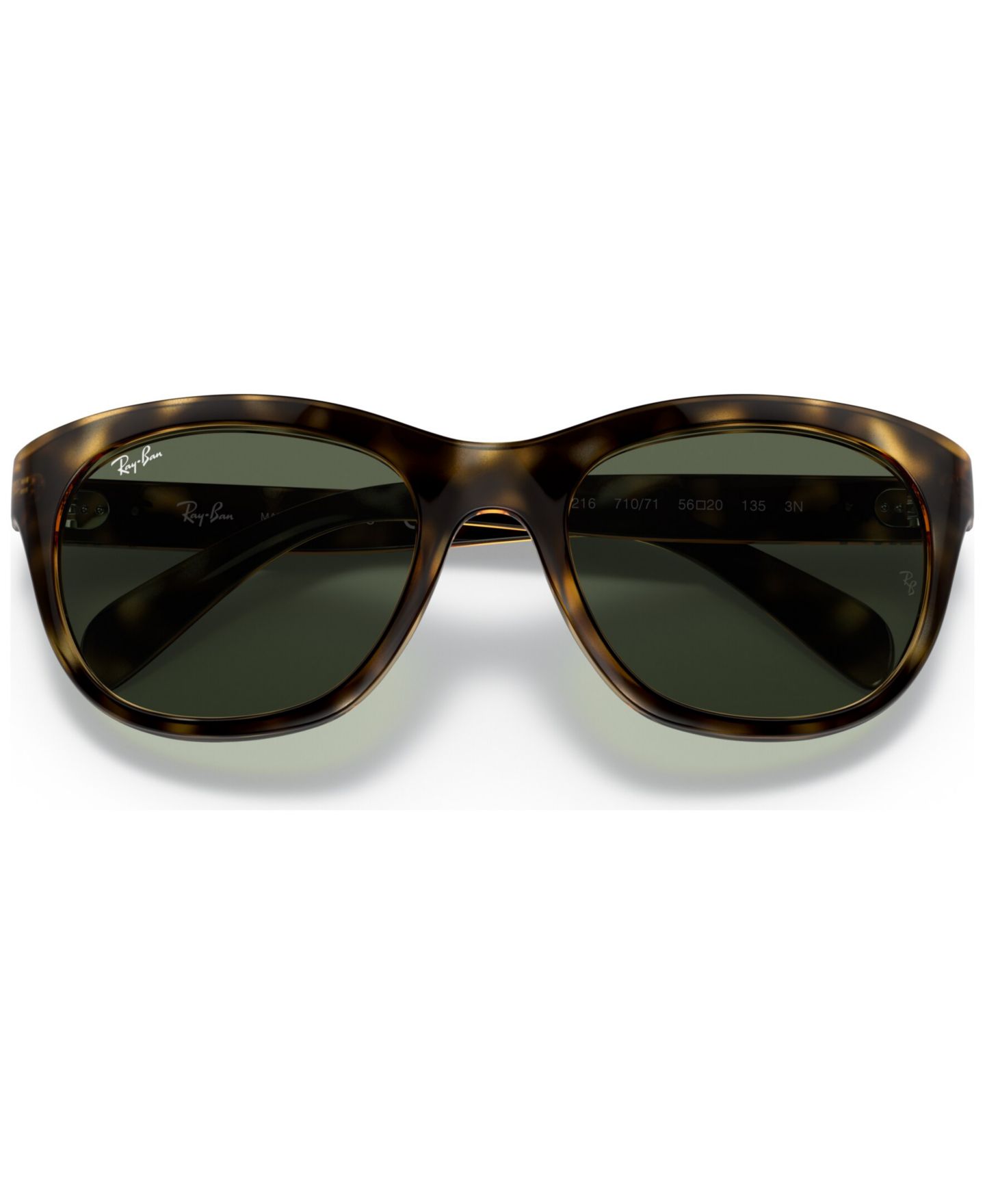 Женские солнцезащитные очки Ray-Ban Sunglasses, RB4216, цвет: Чёрный — фото 10