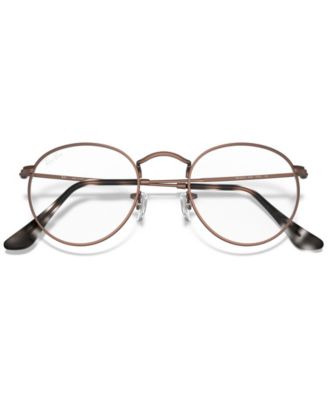 RX3447V Unisex Round Eyeglasses