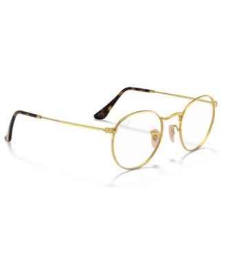 RX3447V Round Metal Optics Men's Round Eyeglasses