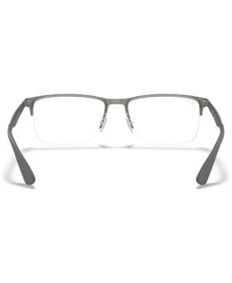 RX6335 Unisex Rectangle Eyeglasses