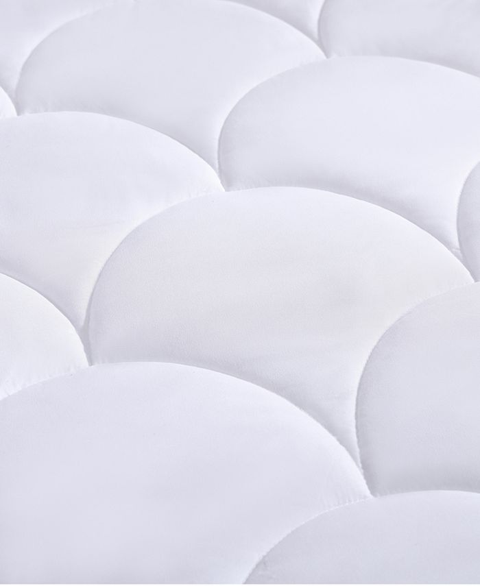 Royal Luxe WaterResistant Quilted Down Alternative Mattress Pad, Queen