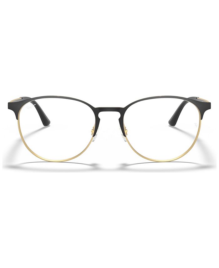 Ray-Ban RB6375 OPTICS Unisex Round Eyeglasses - Macy's