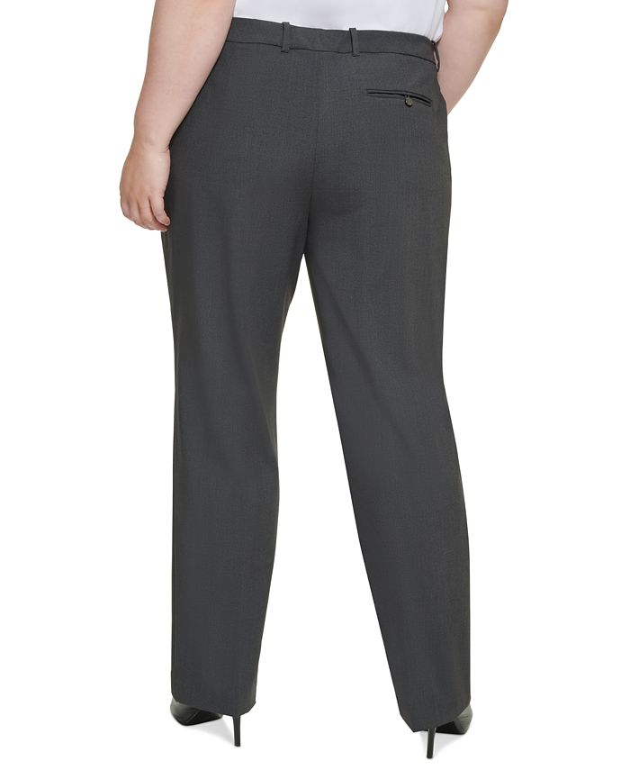 Calvin Klein Plus Size Modern Dress Pants Macy's