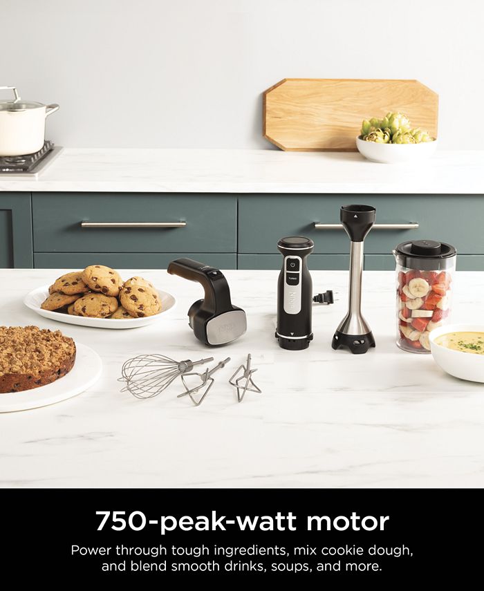 Ninja Foodi Power Mixer System Immersion Blender & Hand Mixer, CI101