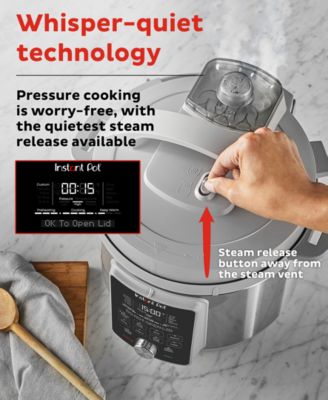 Duo Plus 8 Qt. Multi-Use Pressure Cooker with Whisper-Quiet Steam Release