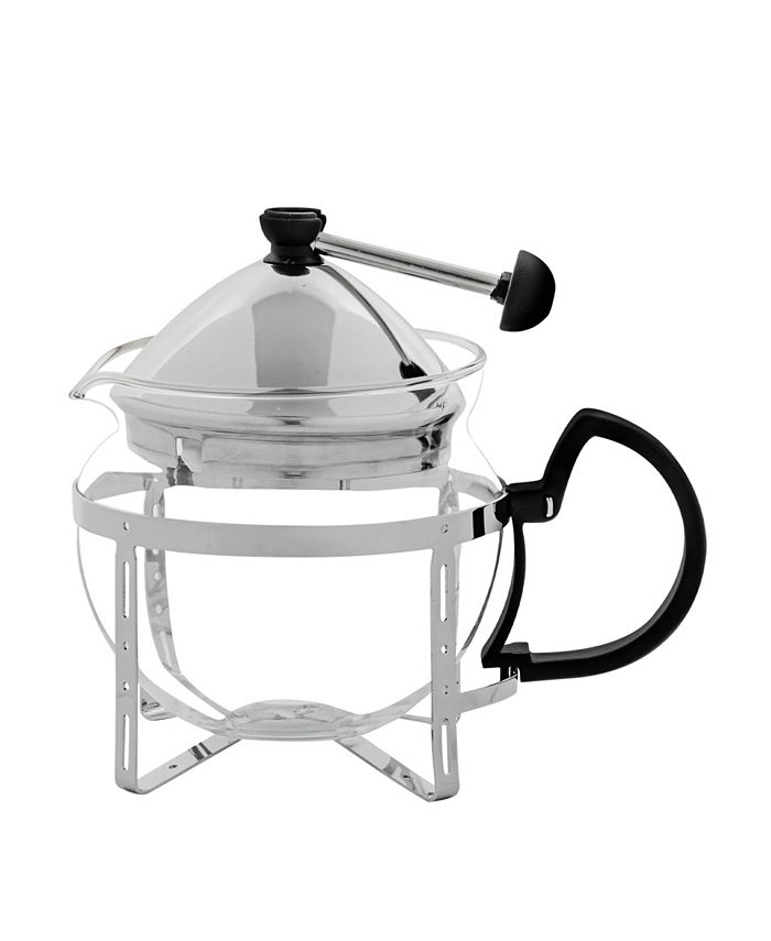 OVENTE Glass Teapot with Removable StainlessSteel Infuser FGH17T, 17