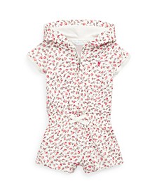 Baby Girls Floral Spa Terry Romper